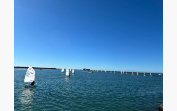 Opti Cup au Cap d'Agde, le compte-rendu de Hugo