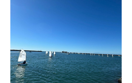 Opti Cup au Cap d'Agde, le compte-rendu de Hugo